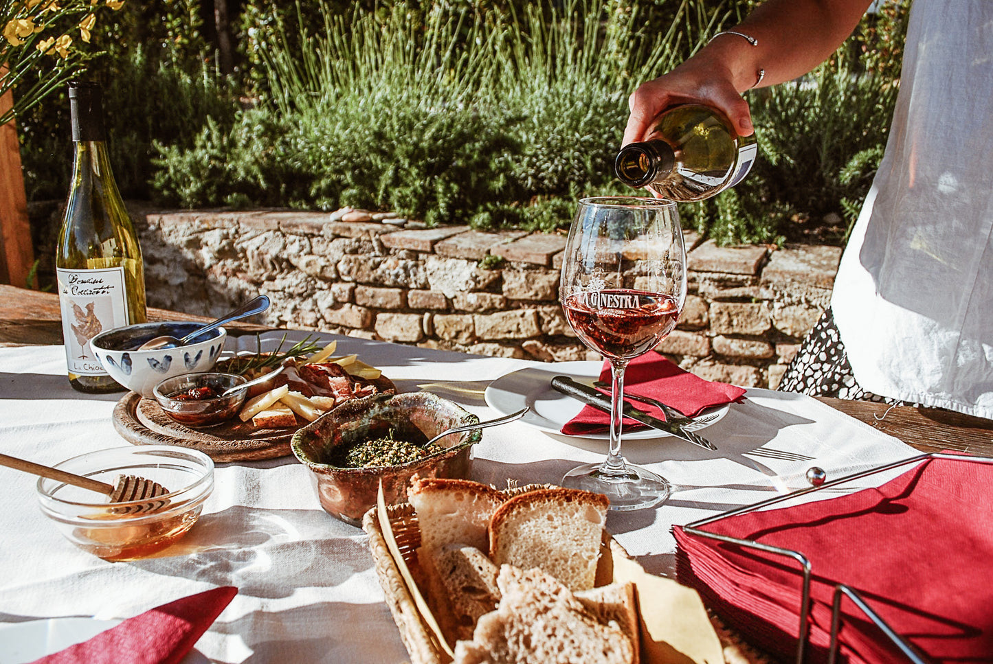 Pranzo con degustazione vini