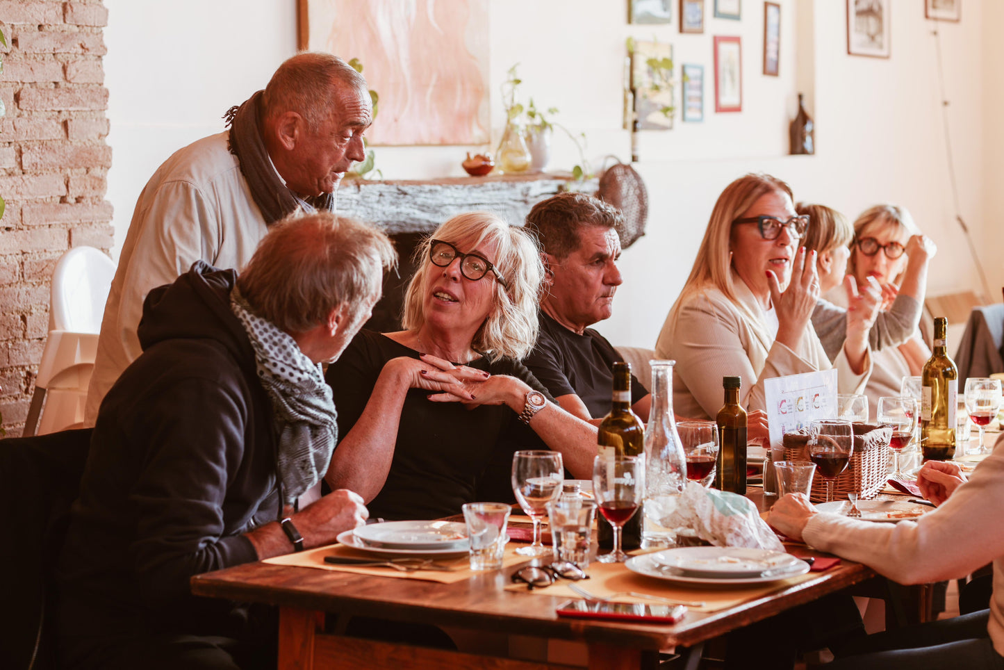 Pranzo con degustazione vini